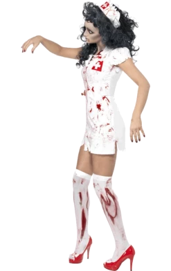 Smiffys Womens Possessed Zombie Nurse Costume