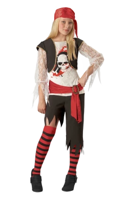 InCharacter Costumes Tween High Seas Sass Pirate Costume