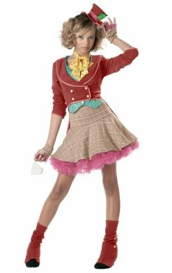 California Costumes Girls The Mad Hatter Costume