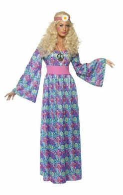 Smiffys Plus Size Costumes Flower Child Costume