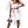 Generic Wedding Womens Bloody Bride Halloween Costume
