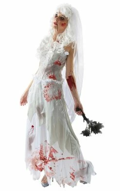 Generic Wedding Womens Deadly Bride Halloween Costume