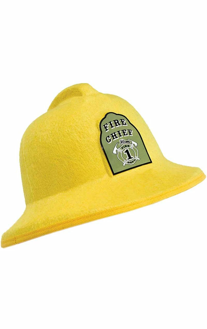 Bristol Novelty Fireman & Firewoman Adult Felt Fireman Hat 1 Bristol Novelty Fireman & Firewoman Adult Felt Fireman Hat