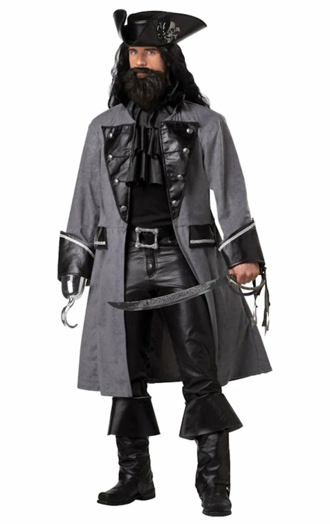 California Costumes Mens Blackbeard The Pirate Costume 1 California Costumes Mens Blackbeard The Pirate Costume