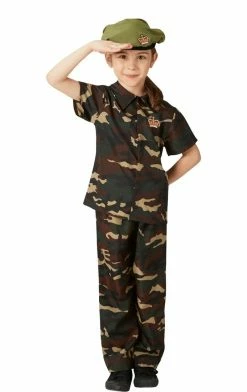 Rubies Kids Military Soldier Costume
