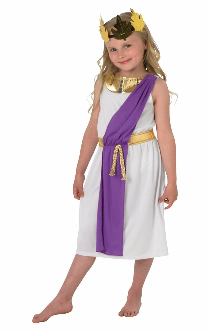 Rubies Kids Roman Girl Costume 1 Rubies Kids Roman Girl Costume