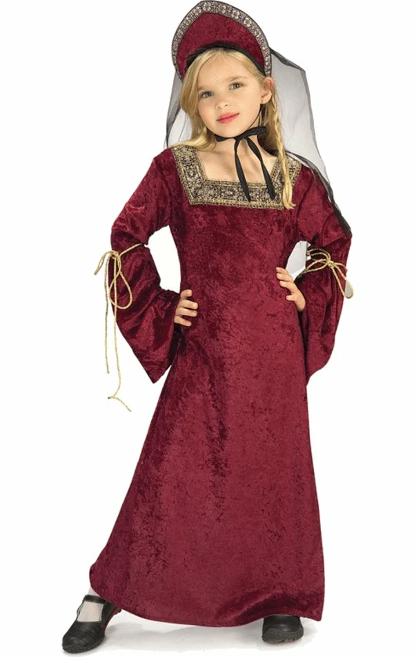 Rubies Kids Tudor Lady Costume 1 Rubies Kids Tudor Lady Costume