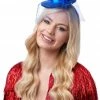 Generic British / UK Ladies Union Jack Mini Sequin Top Hat