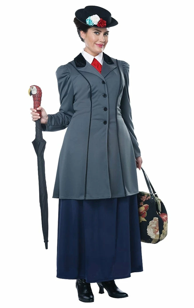 California Costumes Womens Plus Size Mary Poppins Costume Book Characters 1 California Costumes Womens Plus Size Mary Poppins Costume Book Characters