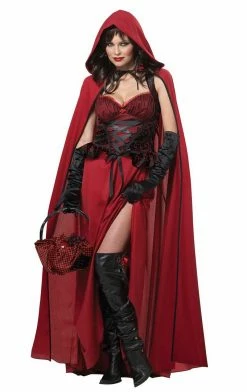 California Costumes Womens Red Riding Hood Hunter Costume
