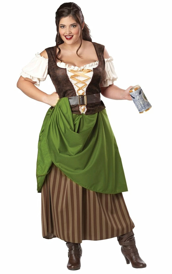 California Costumes Tavern Maiden Plus Size Costume Around The World 1 California Costumes Tavern Maiden Plus Size Costume Around The World