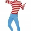 Smiffys Where's Wally Second Skin Costume