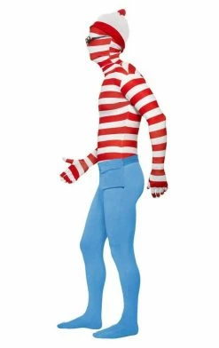 Smiffys Where's Wally Second Skin Costume