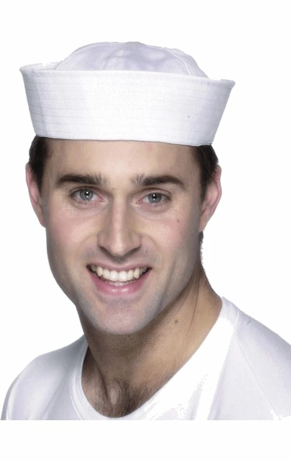 Bristol Novelty Pride White Sailor Hat 1 Bristol Novelty Pride White Sailor Hat